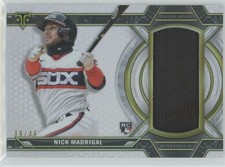 Nick Madrigal #/48 - 2021 Topps Triple Threads Single Jumbo Relics #SJR-NM