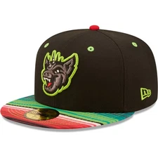 Men's New Era Black Chupacabras de Round Rock Copa De La Diversion 59FIFTY