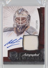 2010-11 Upper Deck The Cup Rookie 153/249 Anders Lindback #152 Patch Auto 2d8