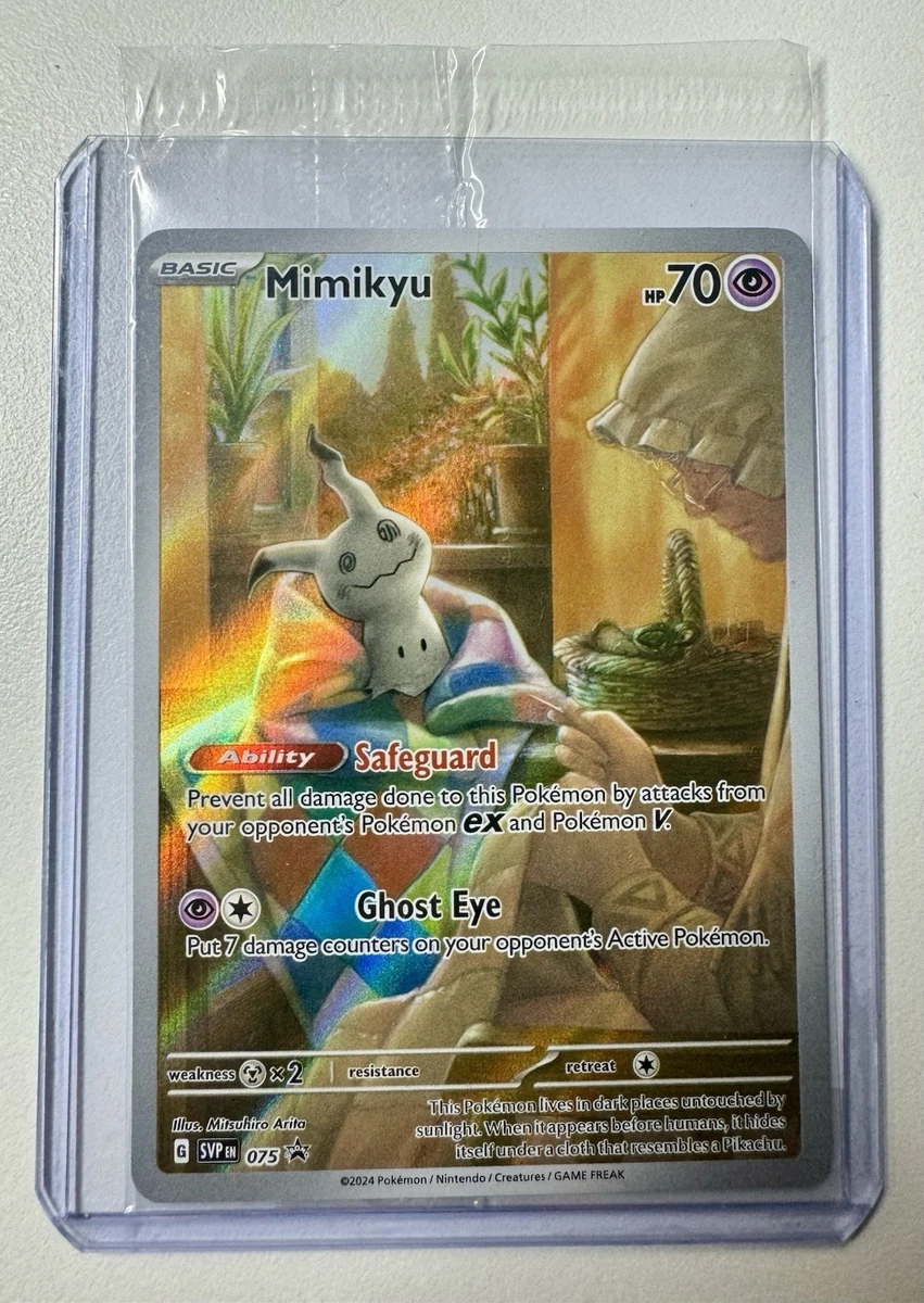 Mimikyu 075 Sv: Scarlet & Violet Promo Cards for sale | eBay