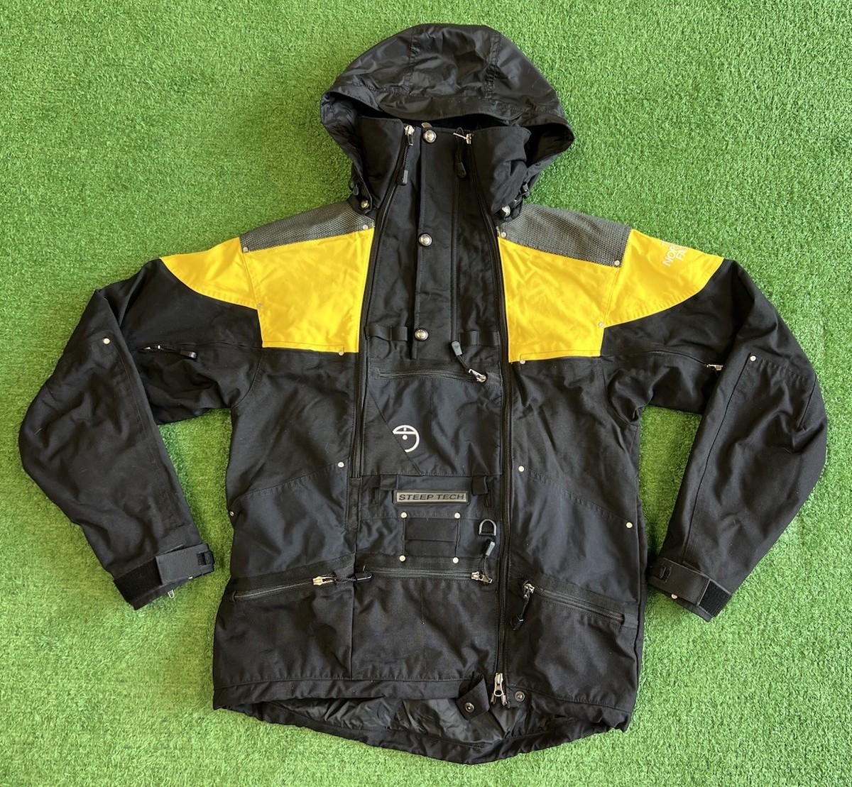 The North Face Steep Tech Jacket Size Medium M Men Authentic Black