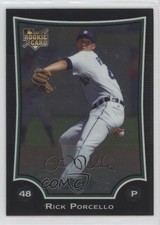 2009 Bowman Chrome Rick Porcello #166 0b3
