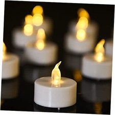 Tea Light, 100 Pack Flameless LED Tea Lights Candles 100pack Warm Yellow