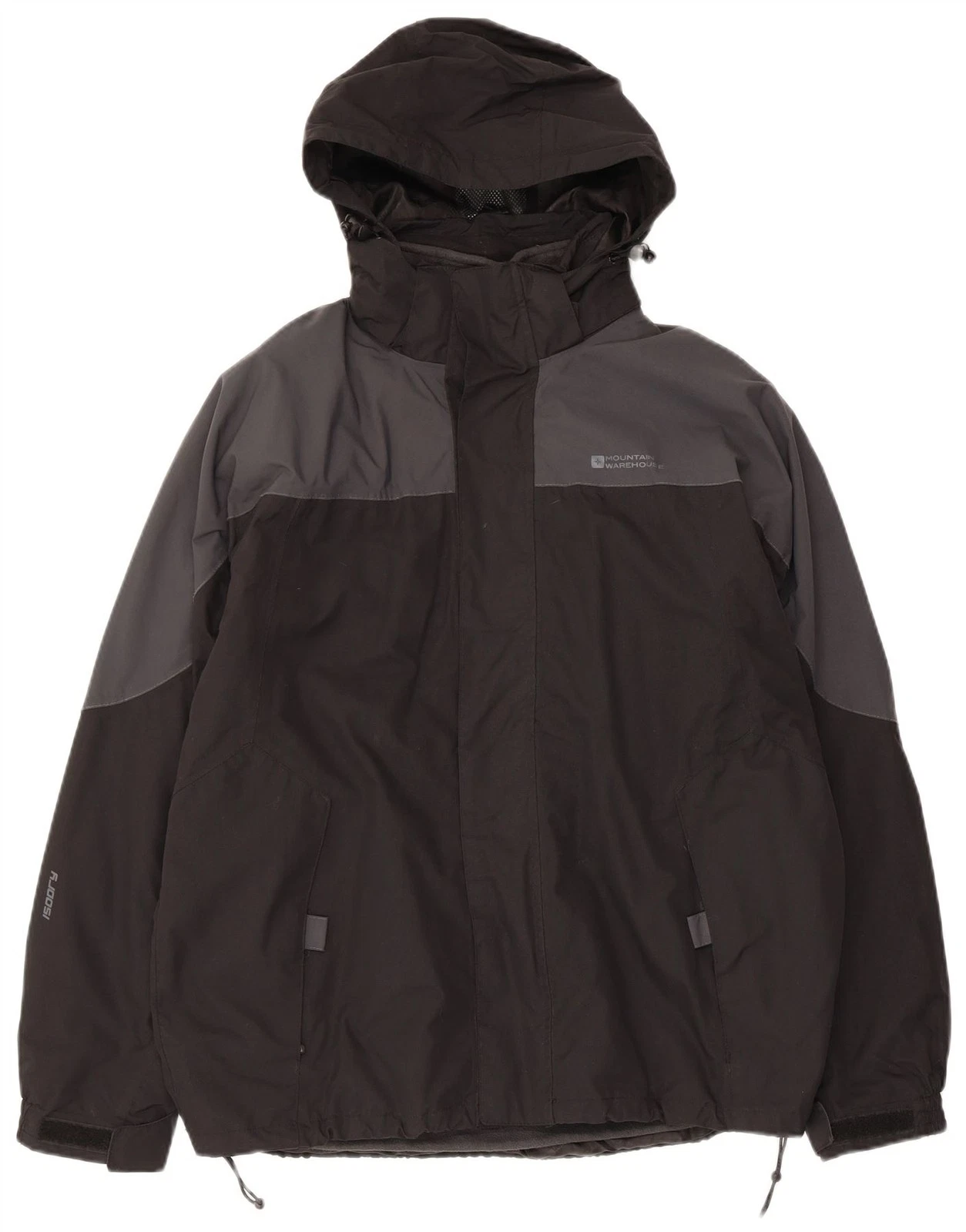 Mountain Warehouse Mens Windbreaker Jacket UK 36 Small Black Colourblock CL03