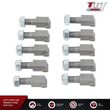 10Pcs Threaded Stump Grinder Teeth For Bradco Shaver Ashland Baumalight 2-7/8"