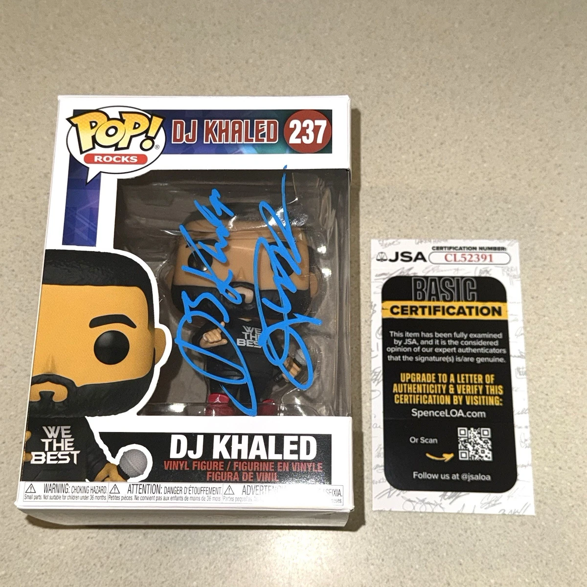 Dj Khaled In Original Autographed Rap & Hip Hop Memorabilia for