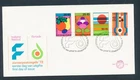 D487411 Netherlands FDC Summer Stamps Holland Festival Floriade 1972 NVPH 116