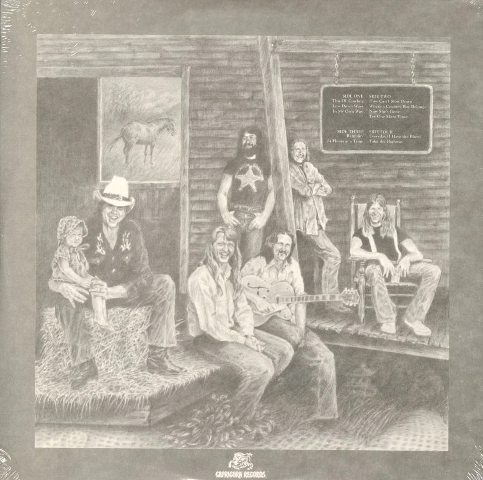 Original Marshall Tucker Band This Is Where We All Belong Sealed Lp On Capricorn - Image 2 of 2