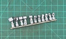 Snap On 111TMUSMA 1/4" Drive 6 Point Metric Universal Swivel Socket Set 5.5-15mm