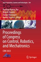 Pradeep Kumar Jha (U. A.) | Proceedings Of Congress On Control, Robotics, And...