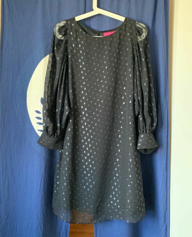 lilly pulitzer maisel silk dress LILLY PULITZER MAISEL All Silk Dress Blue Moroccan Metallic size 6 $248 NWT