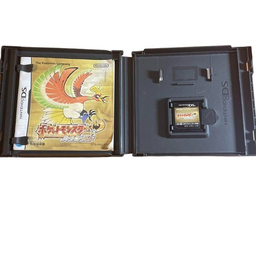 Nintendo DS Games Pokémon Diamond SoulSilver Black Platinum Japanese BOX CIB - Picture 15 of 37