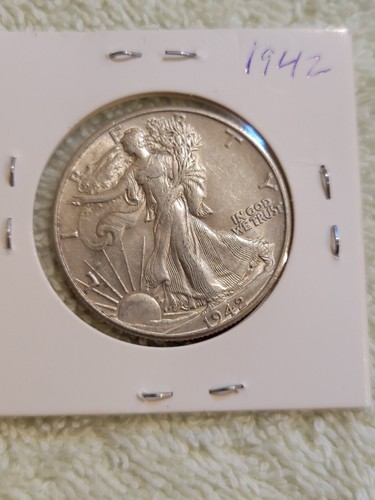 1942 walking liberty half dollar