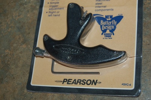 VINTAGE PEARSON TRU FIRE CRACKSHOT BREVETTATO DESIGN FARFALLA - Foto 2 di 5