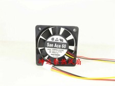 1pcs Sanyo 109P0612H701 6015 12V 0.09A 6CM Mute Chassis Ball Fan