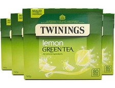 Green Tea with Lemon 320 Tea Bags (Multipack of 4 x 80 Bags) 0.08 per strip