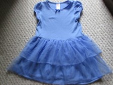 NEW GYMBOREE GIRL PRETTY PERIWINKLE KNIT DRESS SIZE XS 4