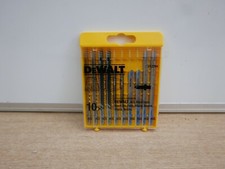 DeWALT DT2294 10 X MIXED WOOD & METAL CUTTING JIGSAW BLADES + CASSETTE