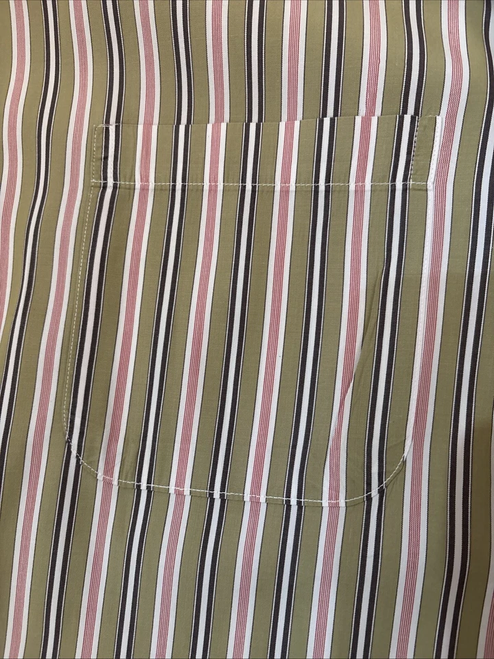 HOLLAND & SHERRY of London Camisa Personalizada Para Hombre Talla XL Vestido a Rayas Foto 4 de 4