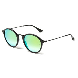 ray ban round fleck