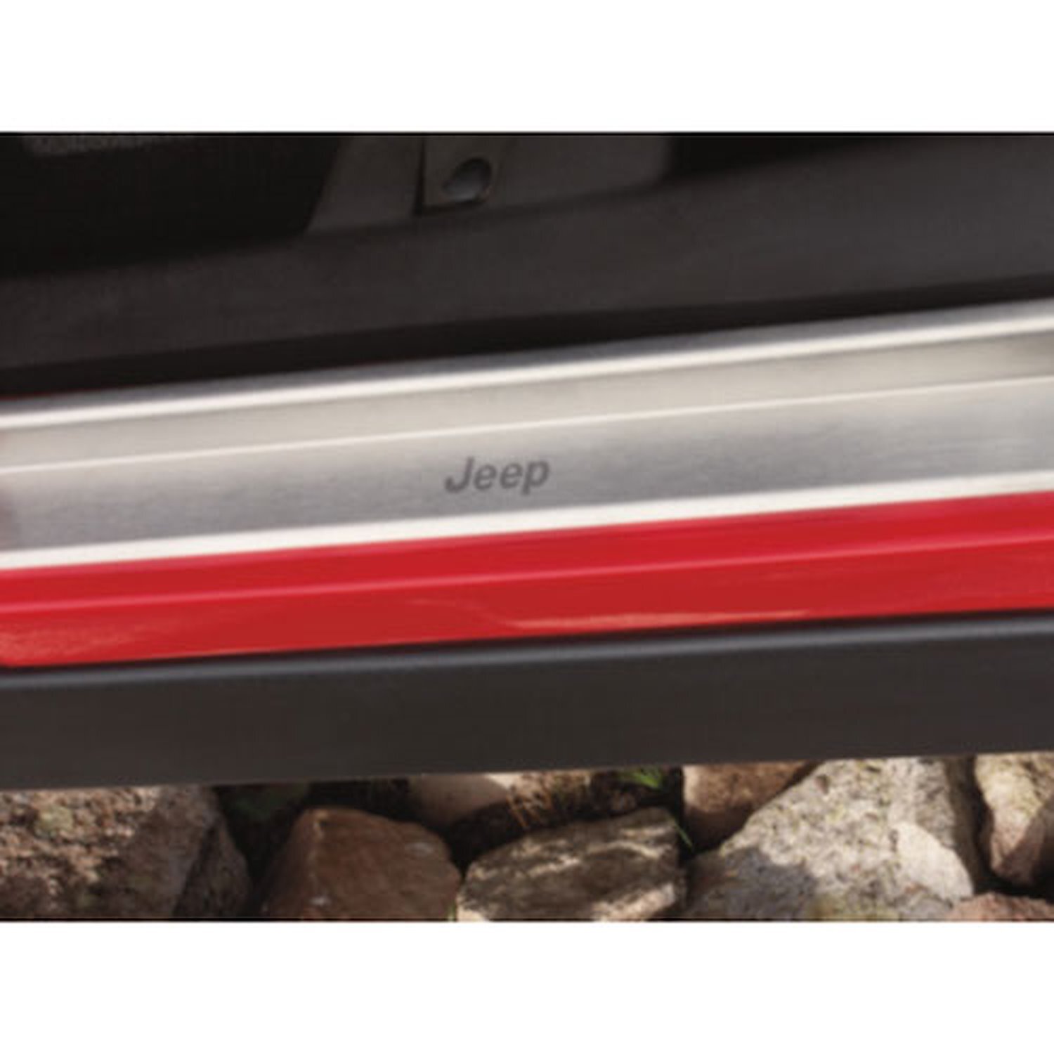 Mopar Accessories 82210108AC Door Sill Guards 2007-13 Jeep Wrangler 2-Door Stain