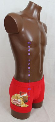 Idee Regalo Natale Yamamay.Yamamay Boxer Intimo Uomo Rosso Stampa Sharpei Confezione Regalo Cane Natale S 3 Ebay