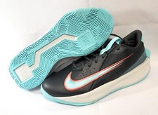 Boys Girls Kids Youth Nike Team Hustle Quick 3 DA2781 005 Black Sneakers Shoes