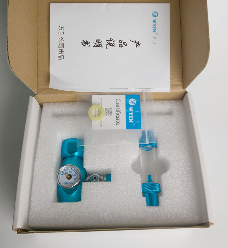 Aquarium tank CO2 Pressure Regulator System with Bubble Counter CHECK ...