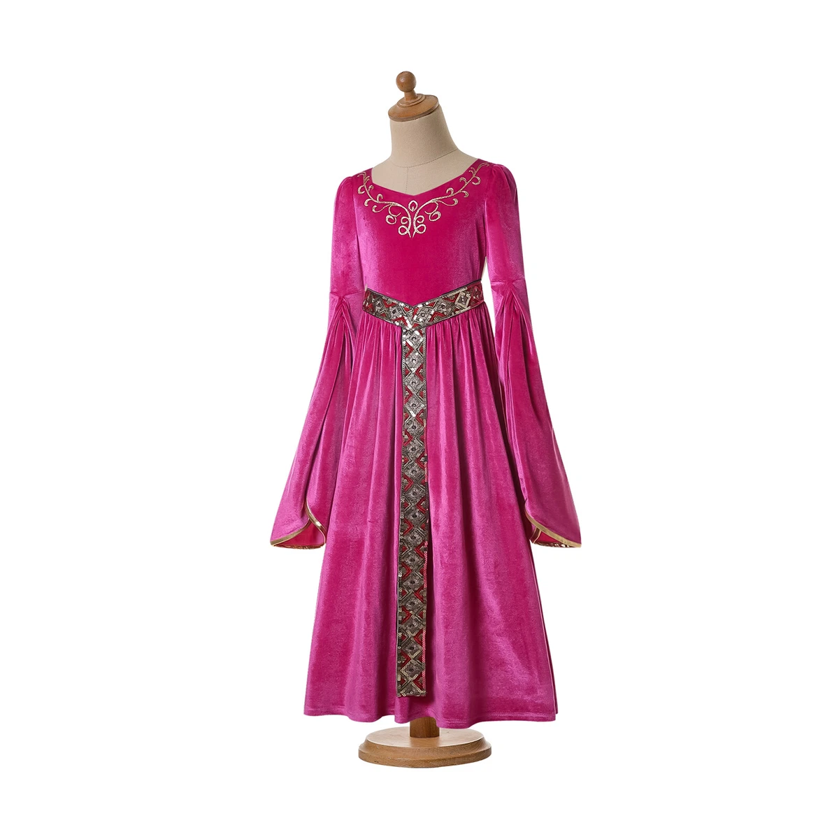 Medieval Princess Child Renaissance Costume Girls Fancy Dress