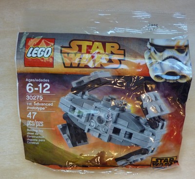 LEGO Star Wars 30275 POLYBAG – TIE Advanced Prototype – 47 Pezzi