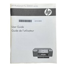 HP Photosmart Pro B8800 series User Guide for B8800 printer HP Invent EN FR