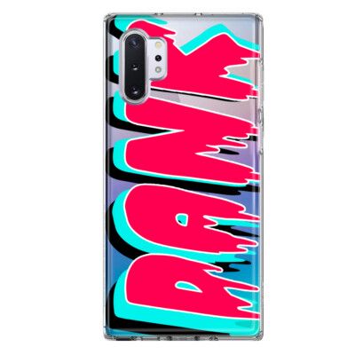 For Samsung Galaxy Note 10 Shockproof Case Pink Funny Text Quote Dank