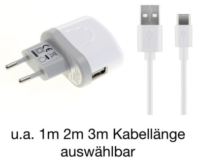 Ladegerät Netzgerät Netzteil +USB-C Handy Ladekabel f. HTC 10 U11 U Ultra U Play