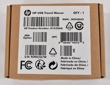 NEW HP USB Travel Mouse G1K28AA