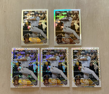 2023 TOPPS CHROME JUAN SOTO LOT OF 5 XFRACTOR X3 SEPIA BASE SAN DIEGO PADRES