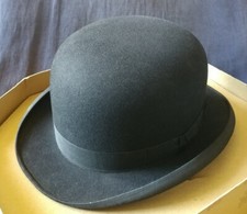 Vtg Knox Bowler Derby Hat USA