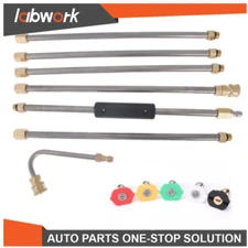 4000PSI High Pressure Washer Extension Wand Set 5 Cleaner Nozzle And Hose Kit