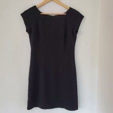 VTG RAMPAGE Jr Sz 7 LBD Cap Sleeves Back Zipper Lined Mini Dress Closet Staple!