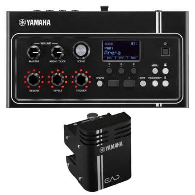 YAMAHA EAD10 Electronic Acoustic Drum Module Black Recording Drum Music | eBay