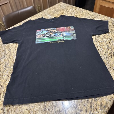 DGK Dirty Ghetto Kids Mens T Shirt Tee Sz Large Black Graphic It Was A DGK Day