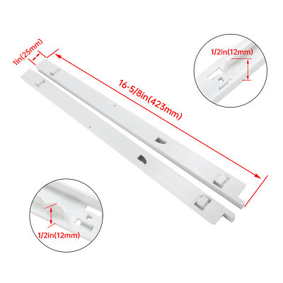 Left+Right Pan Hanger Slide Rail For Refrigerator Frigidaire