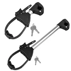 Eufab Strap Frame Holder Short + Long Ø 25 + 30 mm Lockable Bikes + E-Bikes