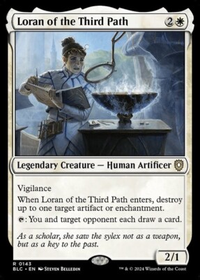 RUSH Magic Card FRANZÖSISCH Loran des Dritten Weges BLC
