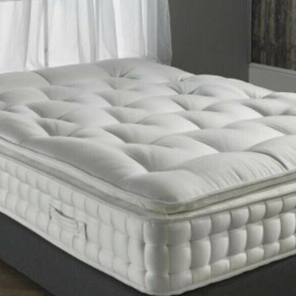 Luxury Pillow Top Pocket Sprung Mattress Single 3ft Double