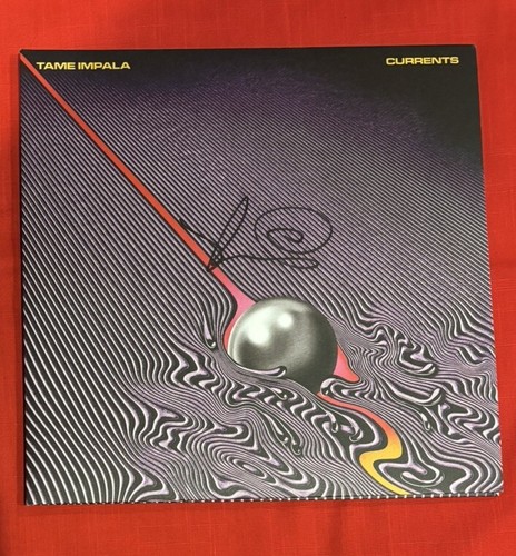 Kevin Parker TAME IMPALA Currents Vinyl Album signed handsigniert JSA