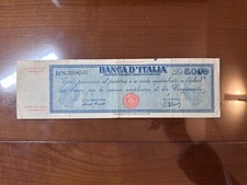 LIRE 5000 TITOLO PROVVISORIO MEDUSA 17 12 1947 RARO MB/BB - qBB