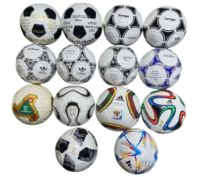 FIFA World cup series 1970-2022 Adidas 14 Historical Mini