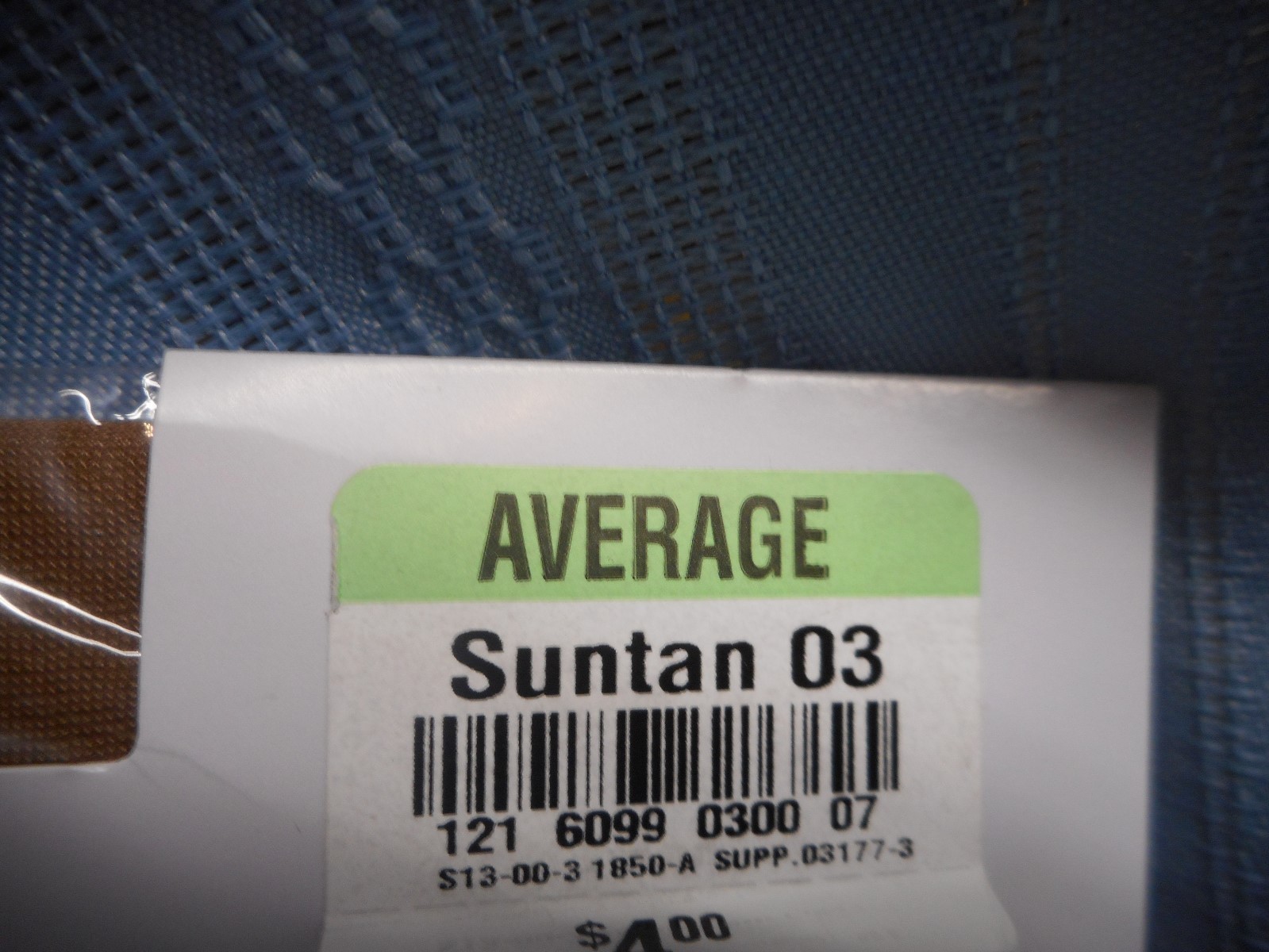 JCPENNEY PANTYHOSE SHEER CARESS SUPPORT AVERAGE SUNTAN CONTROL TOP eBay