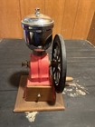 Vintage Cast Iron Coffee Grinder Big Wheel Vintage Coffee Mill