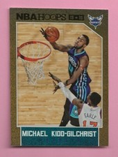 2015-16 Panini Hoops Gold Sparkle #244 Michael Kidd-Gilchrist Charlotte Hornets